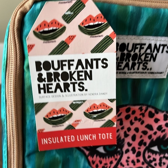 Fit Fresh Bouffants and Broken Hearts Kendra Dandy Insulated Lunch Tote NWT - Picture 2 of 6